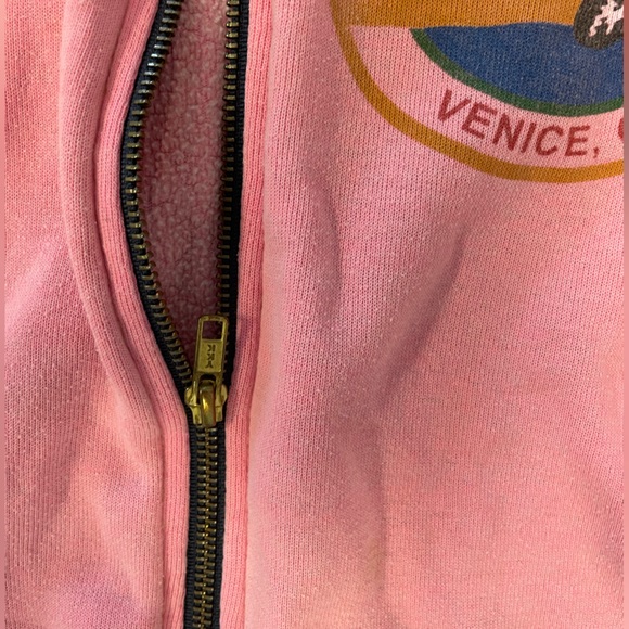 Aviator Nation Pink Zip Up Hoodie - Picture 3 of 5